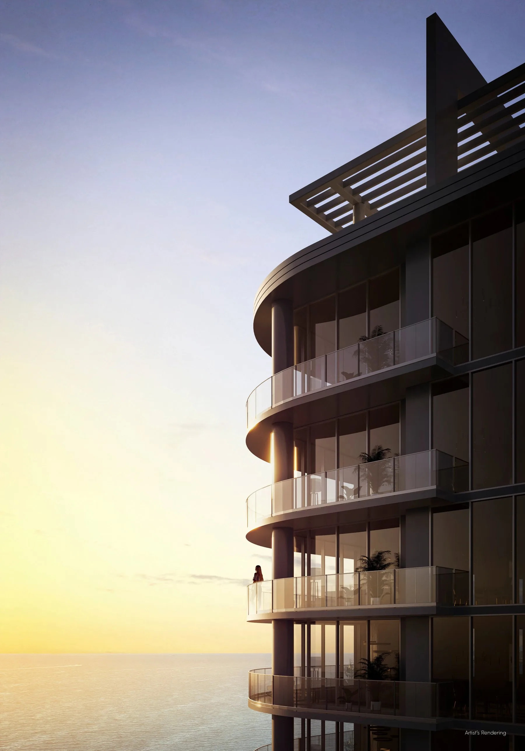 Selene Oceanfront — Beach View