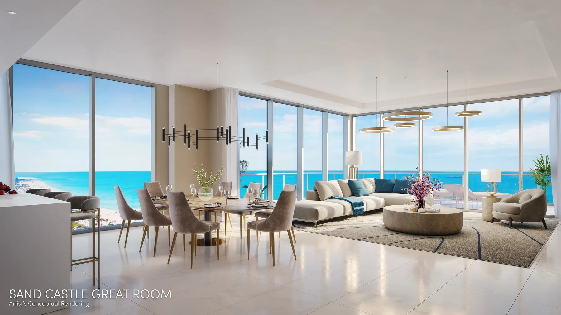 Selene — Sand Castle Great Room