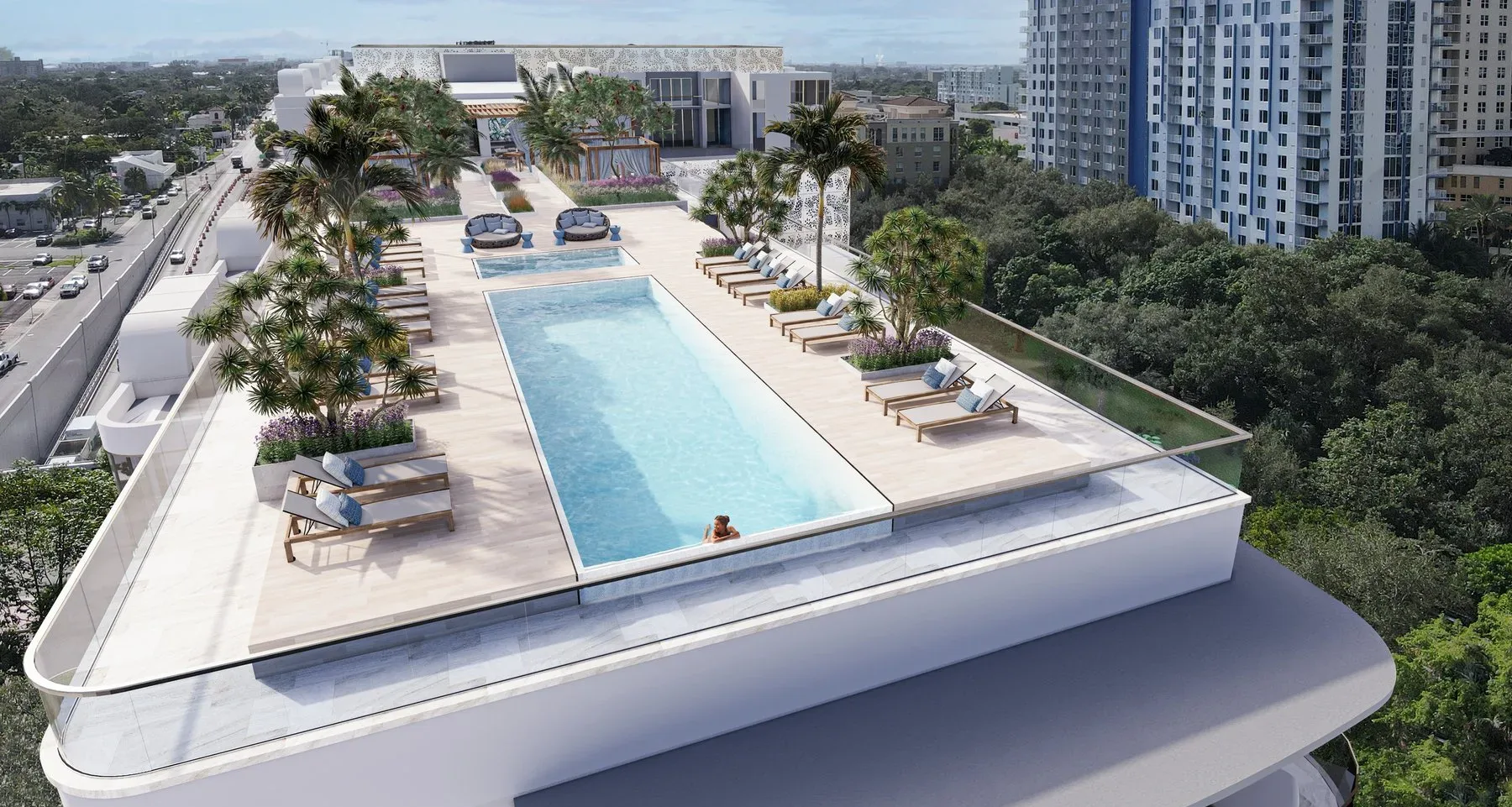 Sixth & Rio - Pool Lounge
