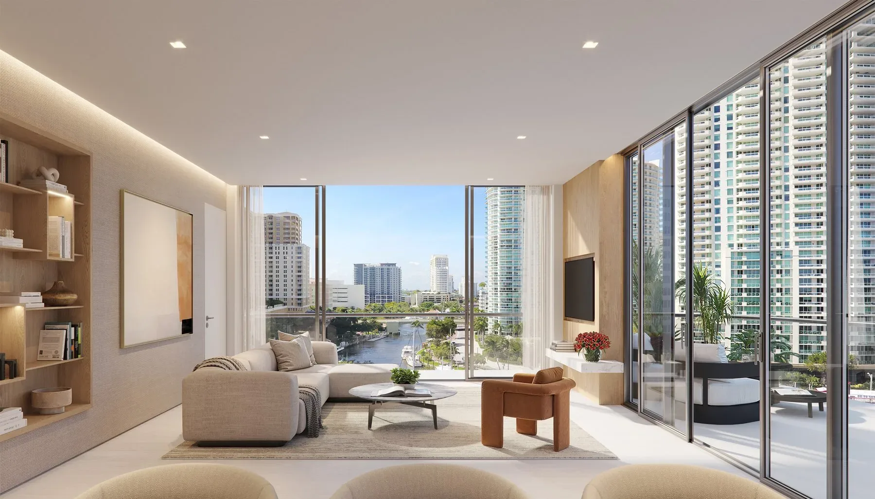 Sixth & Rio - Living Room