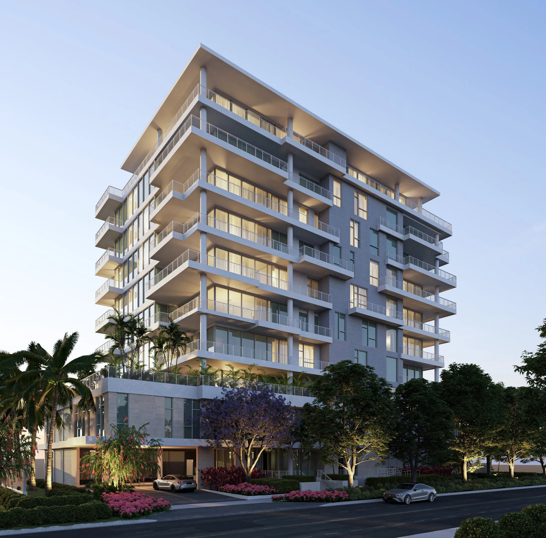 The Terraces — exterior rendering, view 4
