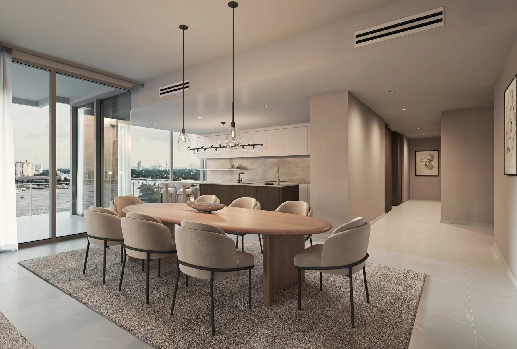 The Terraces - Kitchen & Dining