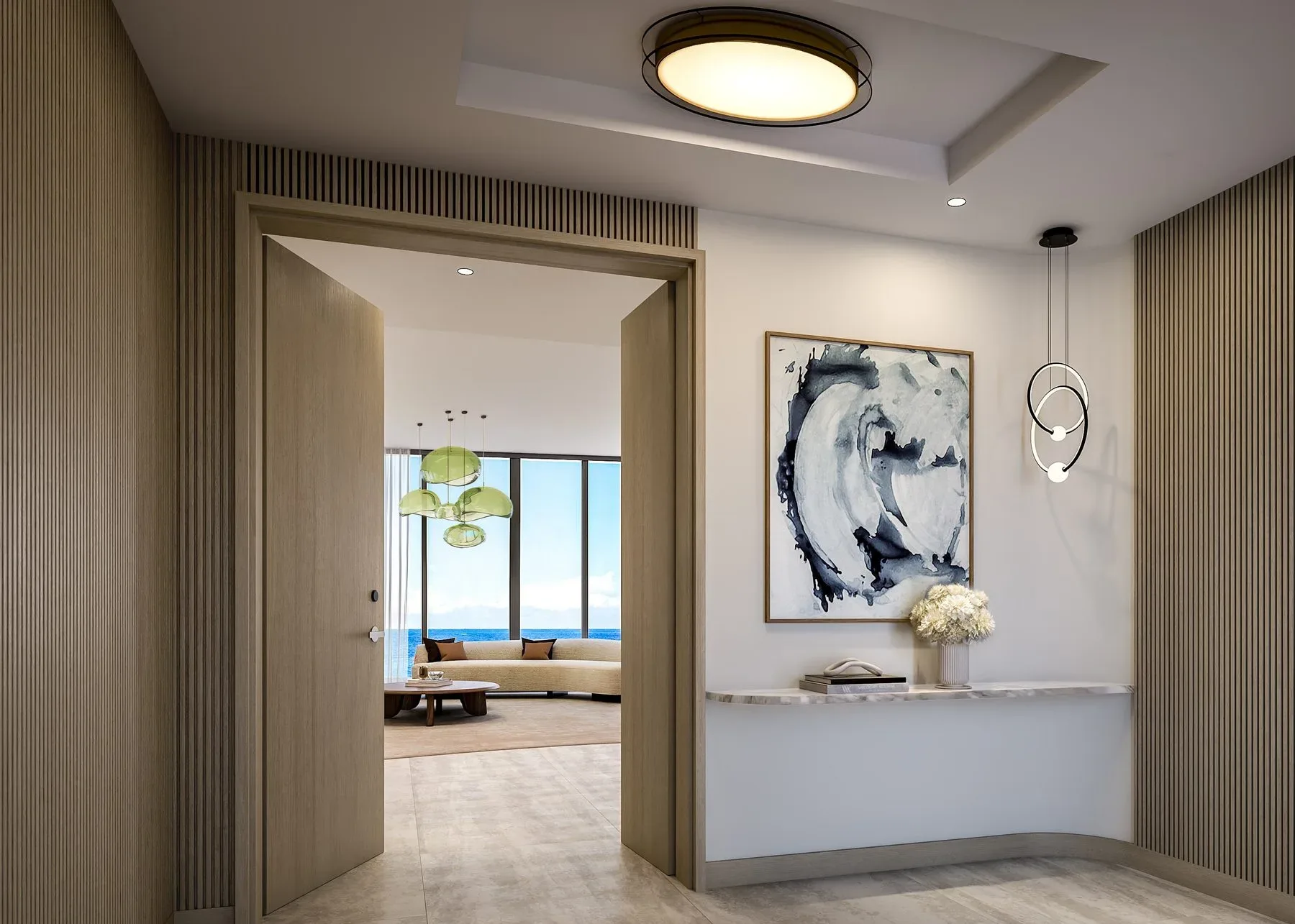 Waldorf Astoria — penthouse foyer