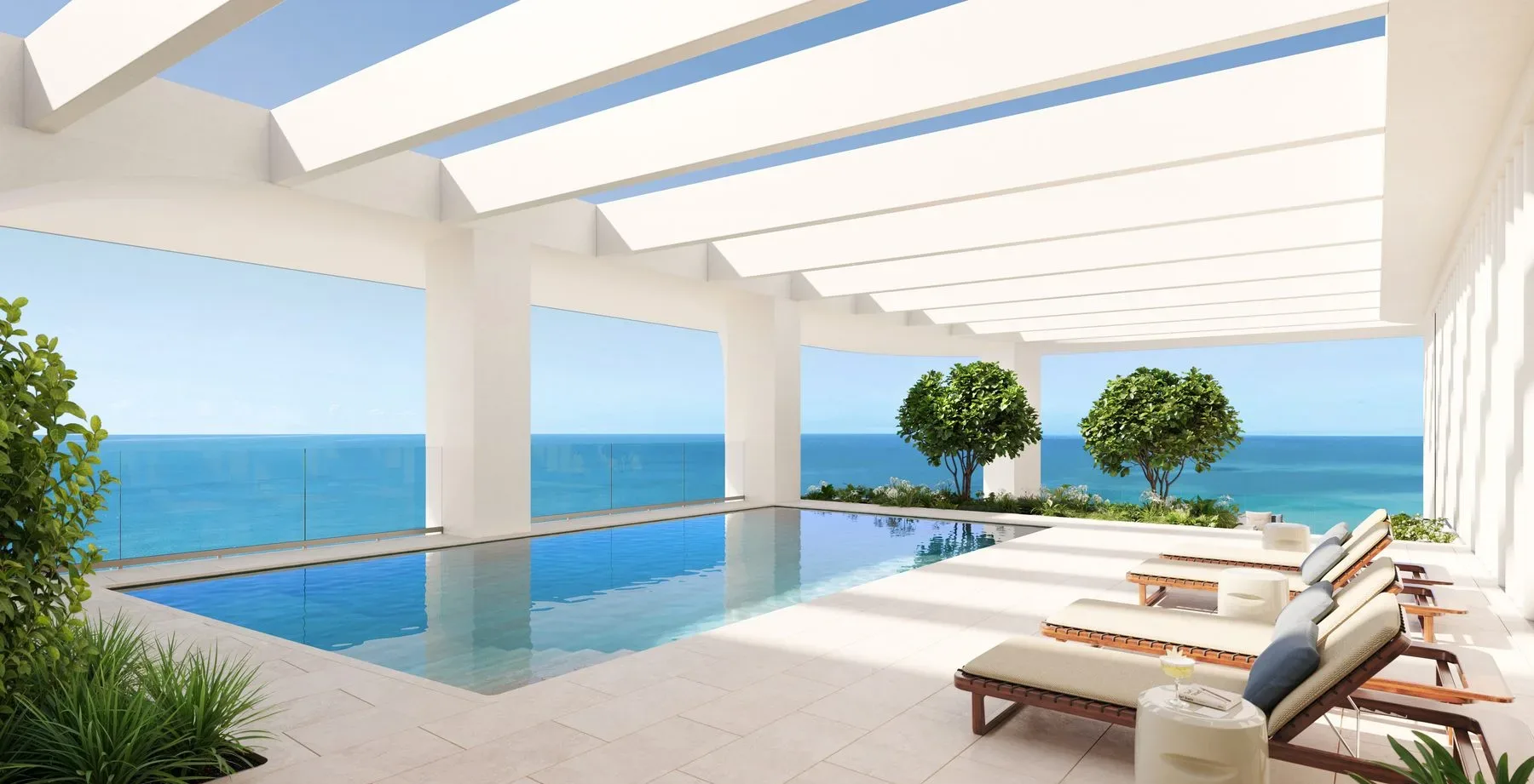 Waldorf Astoria — penthouse rooftop pool