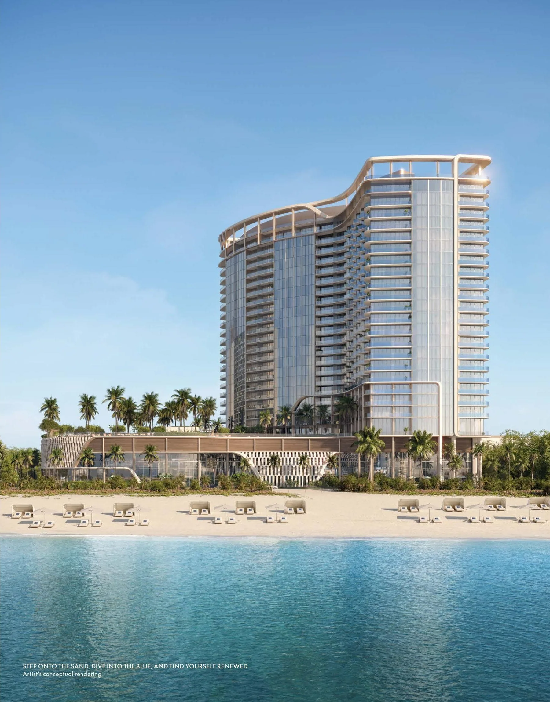 W Pompano Beach Hotel & Residences oceanfront tower